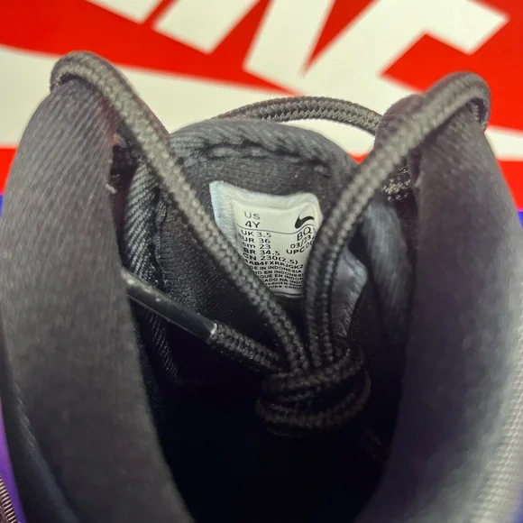 🆕 Nike Manoa Boot LTR Youth Size 4Y Women’s Size 5.5 Triple Black Fast Shipping - Picture 7 of 7